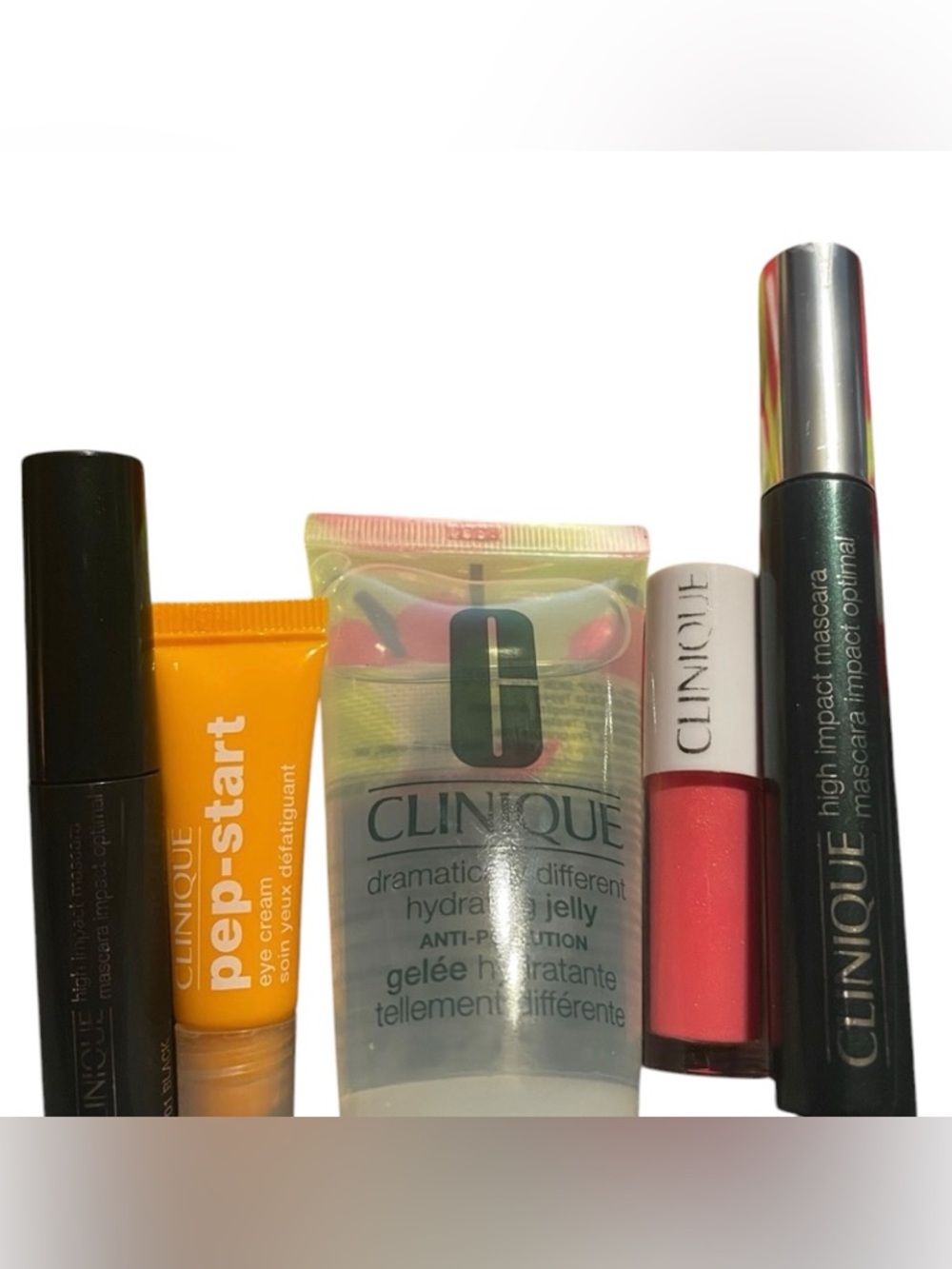 Clinique High Impact Set with Makeup Bag New